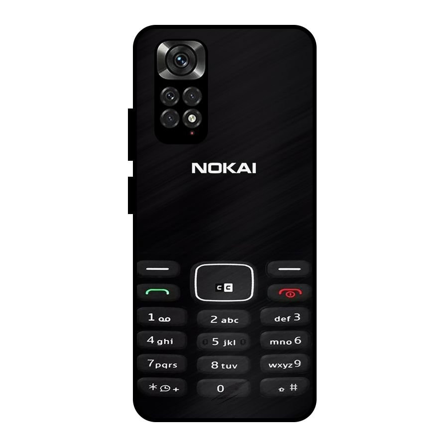 Nokia Bar Print Metal Back Case for Redmi Note 11 Pro Plus 5G