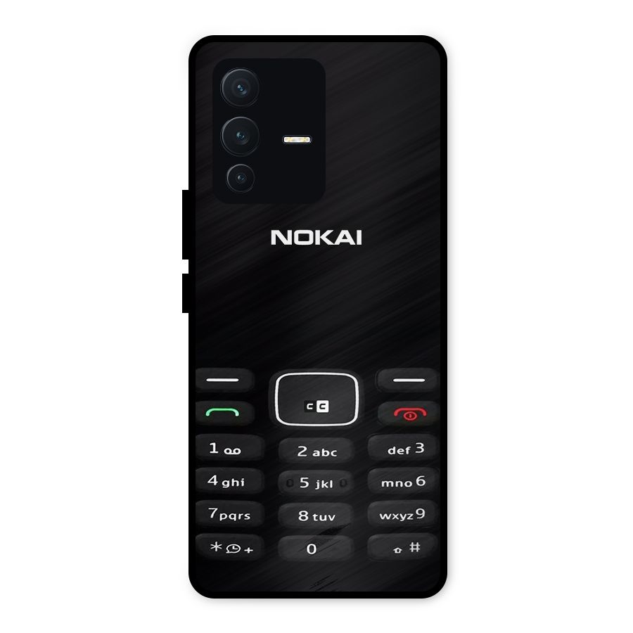 Nokia Bar Print Metal Back Case for Vivo V23 5G