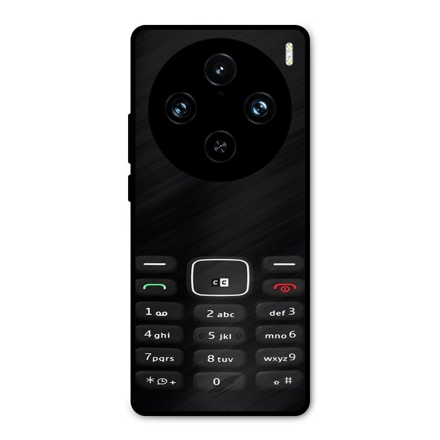 Nokia Bar Print Metal Back Case for Vivo X100 Pro