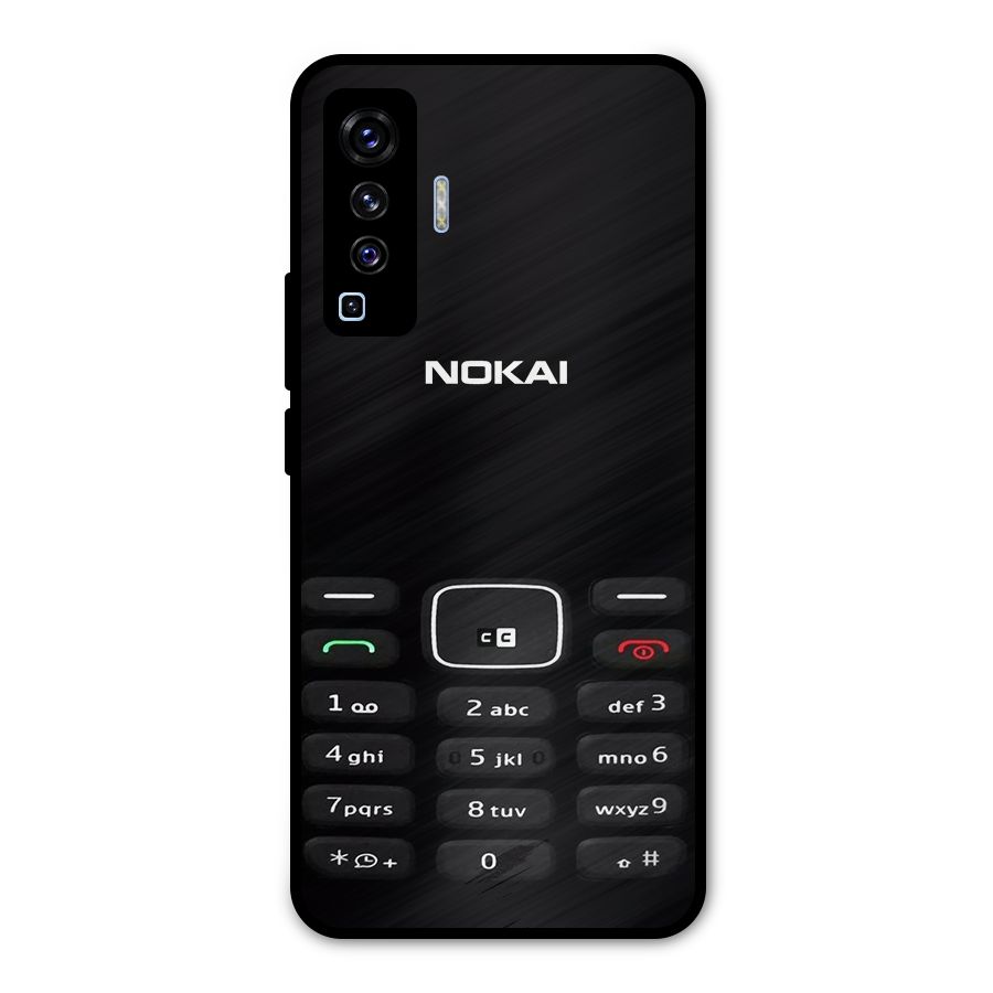 Nokia Bar Print Metal Back Case for Vivo X50
