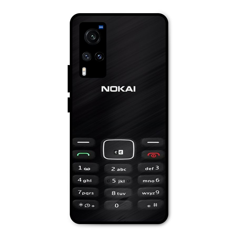 Nokia Bar Print Metal Back Case for Vivo X60
