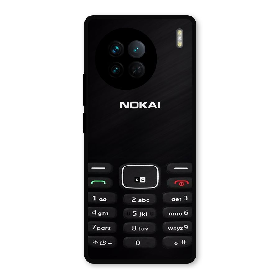 Nokia Bar Print Metal Back Case for Vivo X90