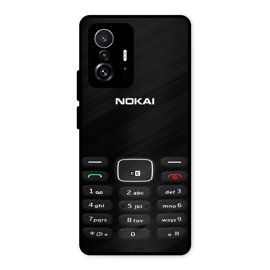 Nokia Bar Print Metal Back Case for Xiaomi 11T Pro