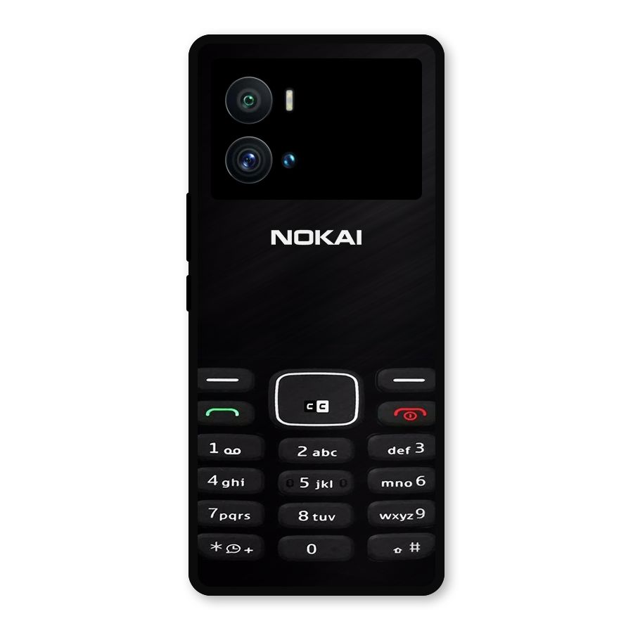 Nokia Bar Print Metal Back Case for iQOO 9 Pro
