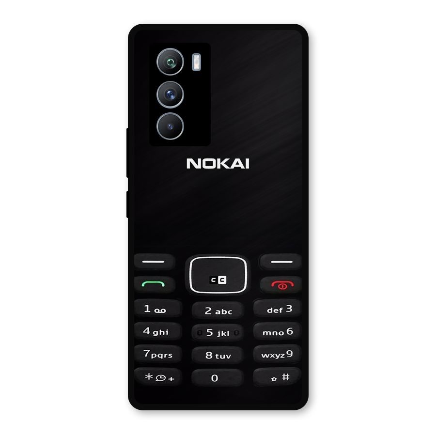 Nokia Bar Print Metal Back Case for iQOO 9 SE