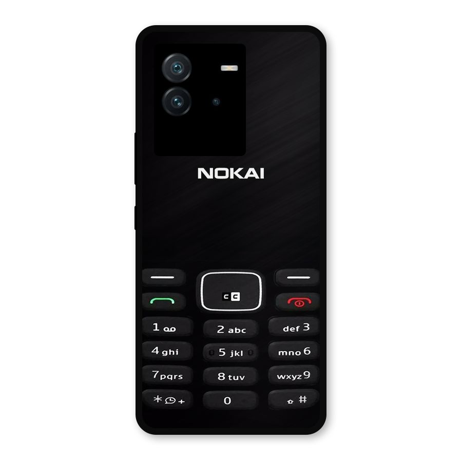 Nokia Bar Print Metal Back Case for iQOO Neo 6 5G