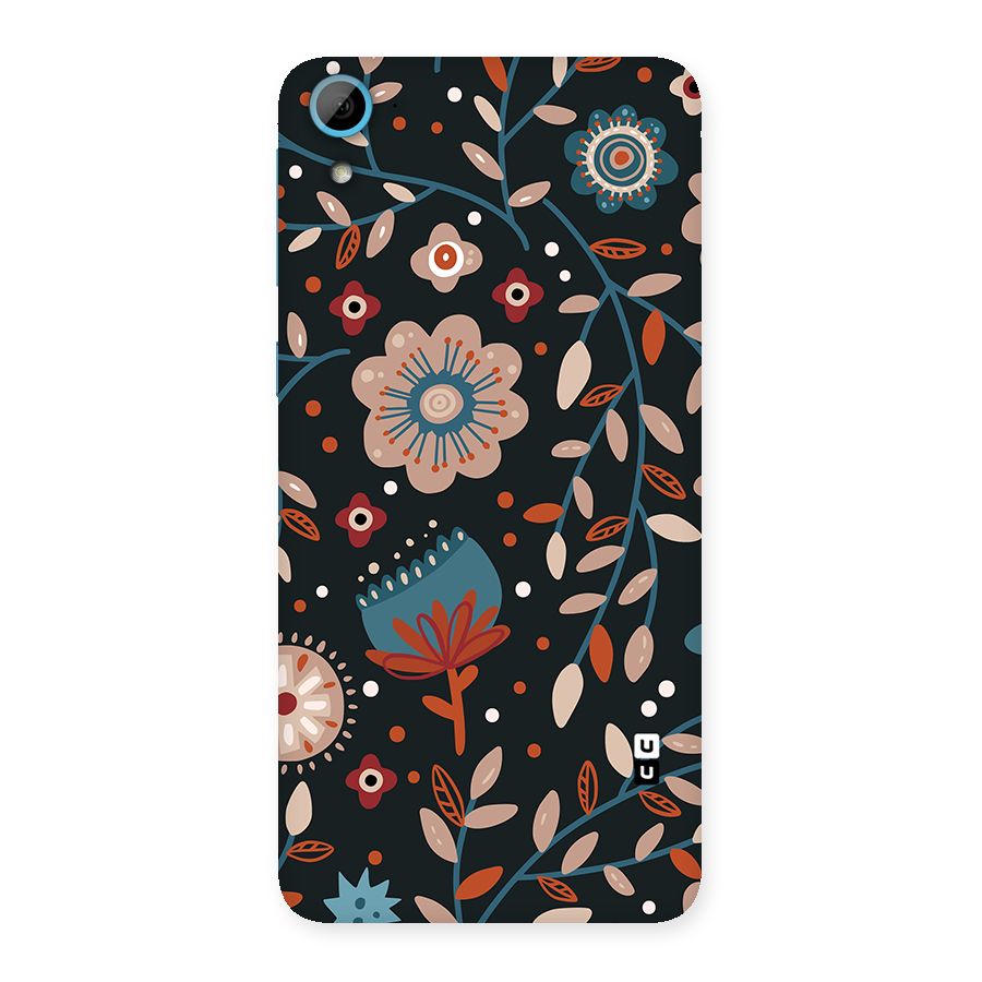 Nordic Arts Flowery Space Back Case for Desire 826