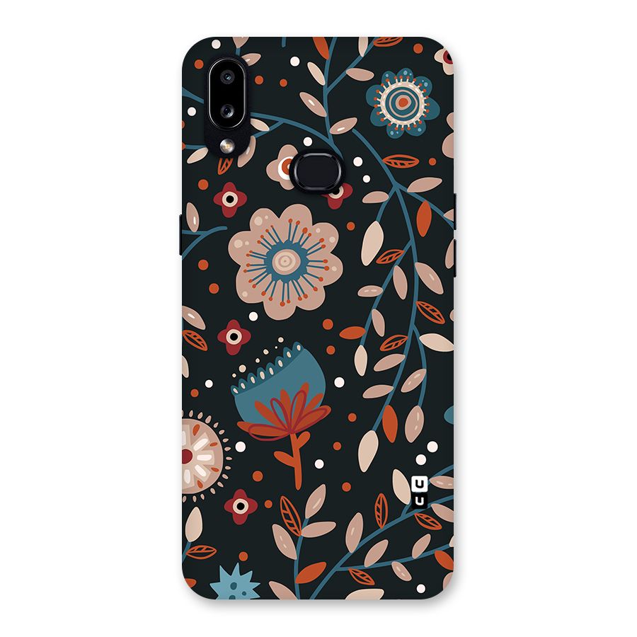 Nordic Arts Flowery Space Back Case for Galaxy A10s