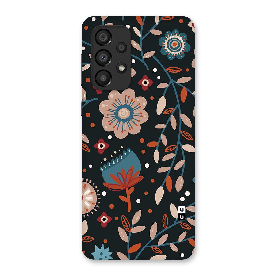 Nordic Arts Flowery Space Back Case for Galaxy A33 5G
