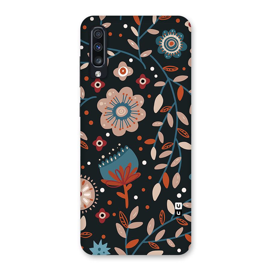 Nordic Arts Flowery Space Back Case for Galaxy A70
