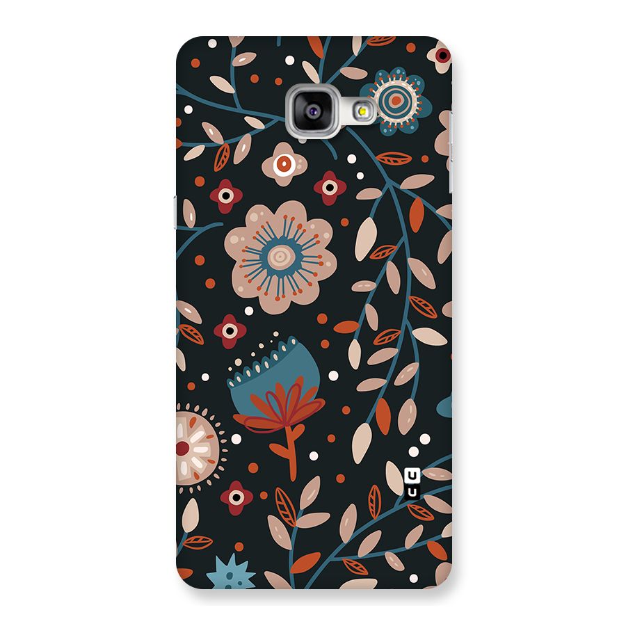 Nordic Arts Flowery Space Back Case for Galaxy A9