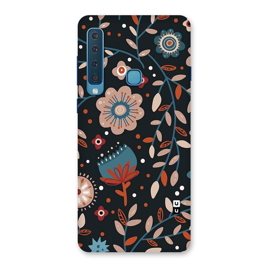 Nordic Arts Flowery Space Back Case for Galaxy A9 (2018)