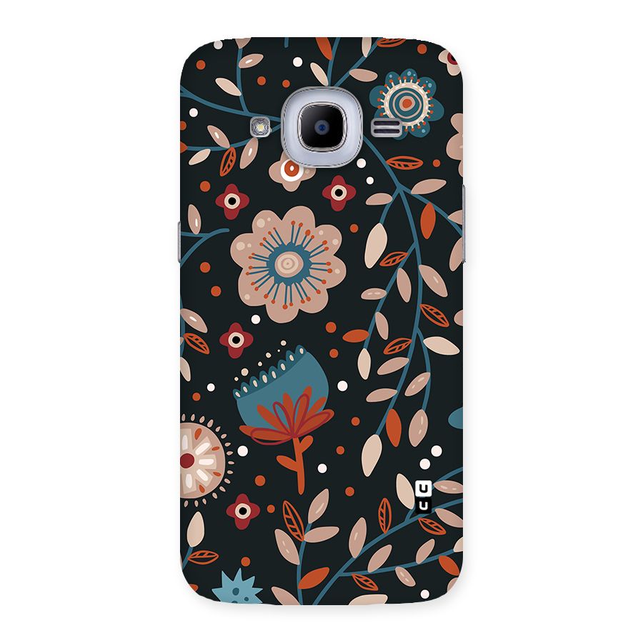 Nordic Arts Flowery Space Back Case for Galaxy J2 Pro