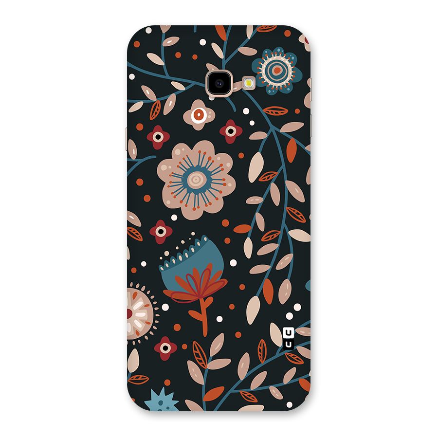 Nordic Arts Flowery Space Back Case for Galaxy J4 Plus