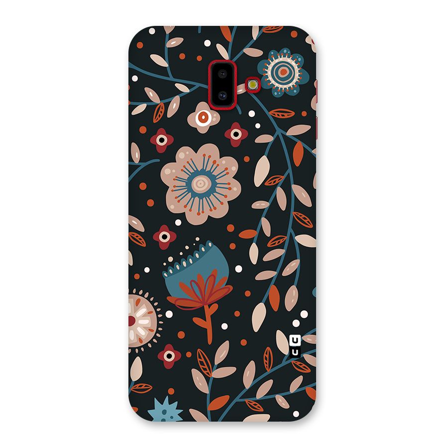 Nordic Arts Flowery Space Back Case for Galaxy J6 Plus