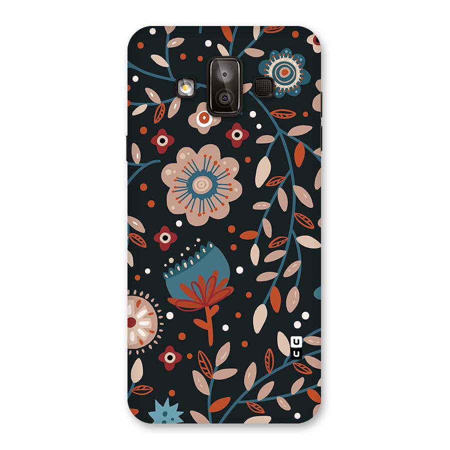 Nordic Arts Flowery Space Back Case for Galaxy J7 Duo