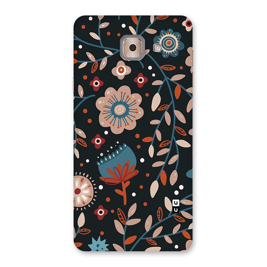 Nordic Arts Flowery Space Back Case for Galaxy J7 Max