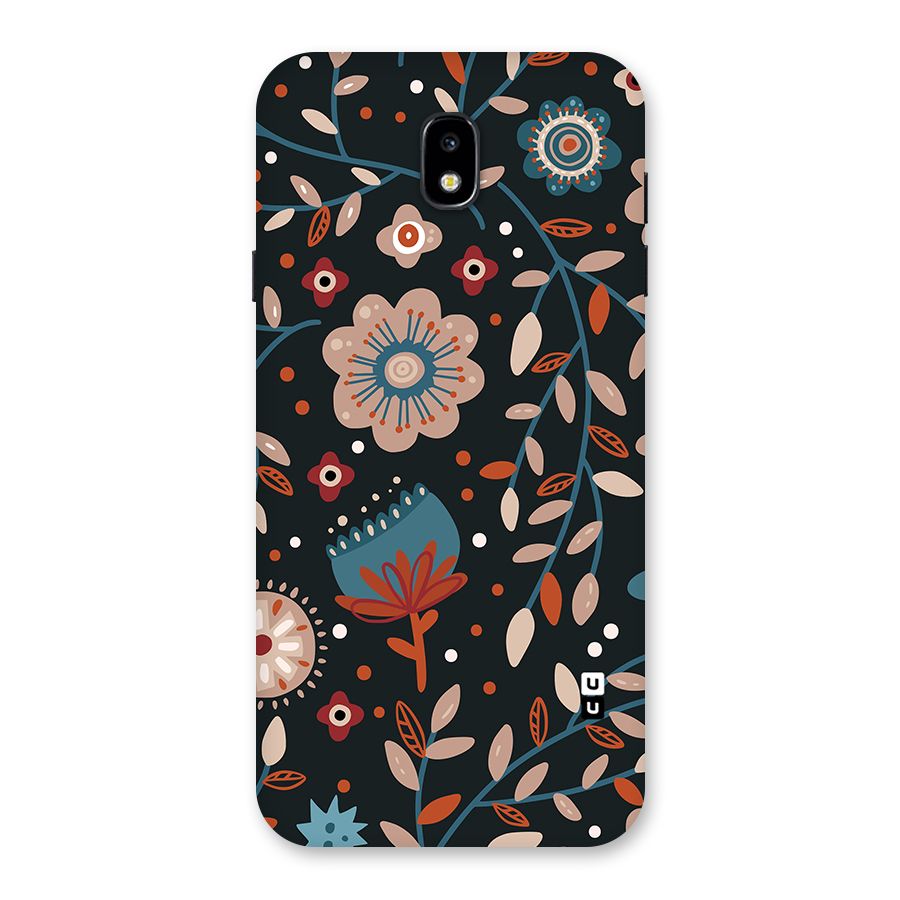 Nordic Arts Flowery Space Back Case for Galaxy J7 Pro