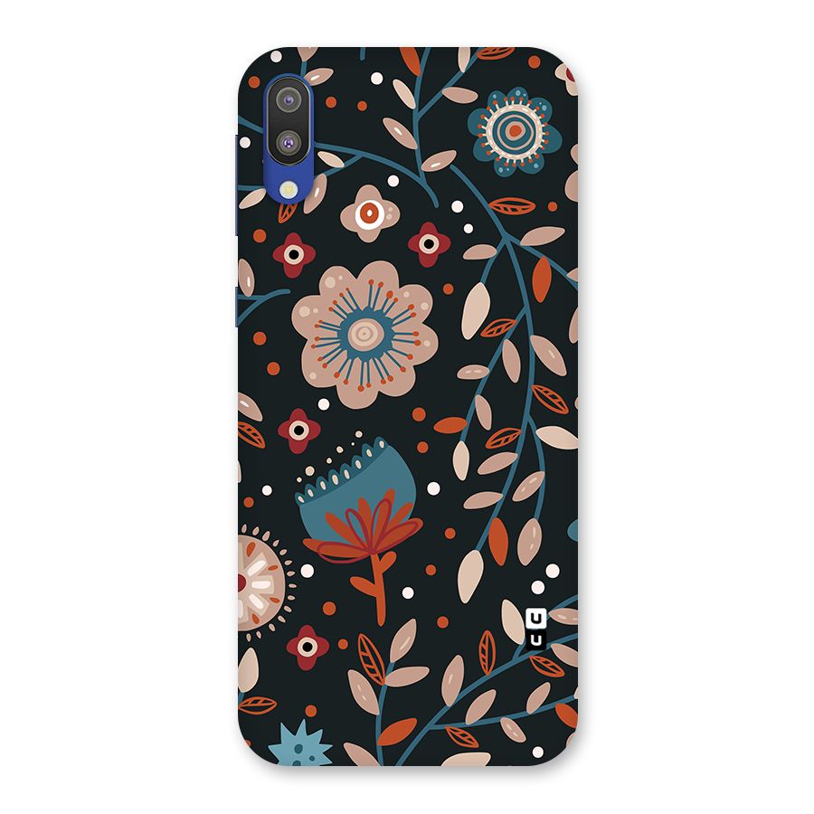 Nordic Arts Flowery Space Back Case for Galaxy M10