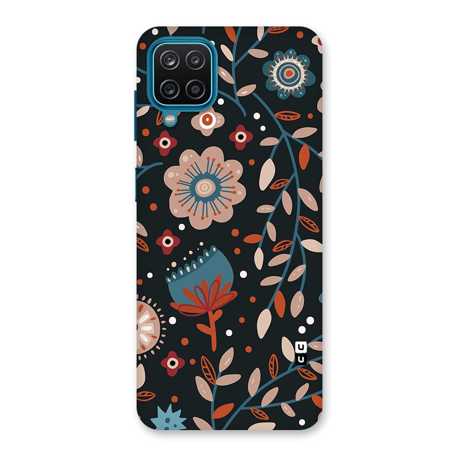 Nordic Arts Flowery Space Back Case for Galaxy M12