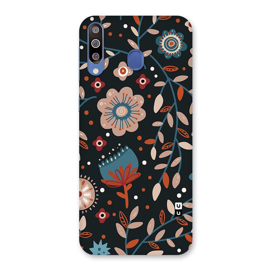 Nordic Arts Flowery Space Back Case for Galaxy M30