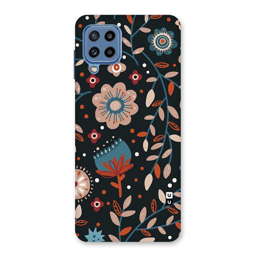 Nordic Arts Flowery Space Back Case for Galaxy M32