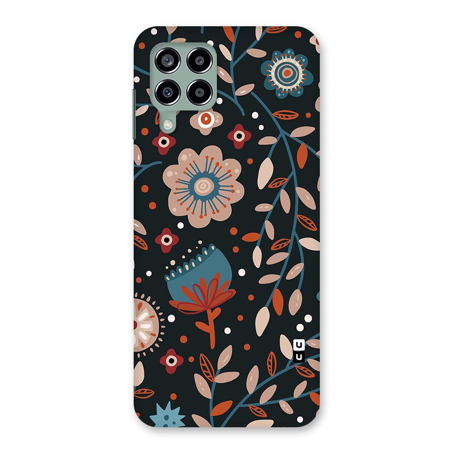 Nordic Arts Flowery Space Back Case for Galaxy M33
