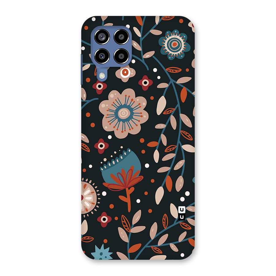 Nordic Arts Flowery Space Back Case for Galaxy M53 5G