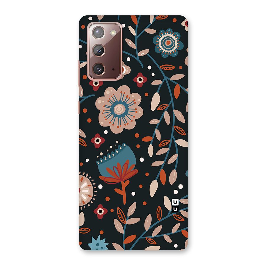 Nordic Arts Flowery Space Back Case for Galaxy Note 20