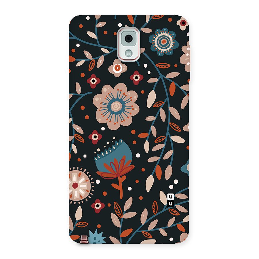 Nordic Arts Flowery Space Back Case for Galaxy Note 3