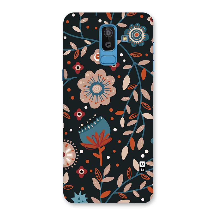 Nordic Arts Flowery Space Back Case for Galaxy On8 (2018)
