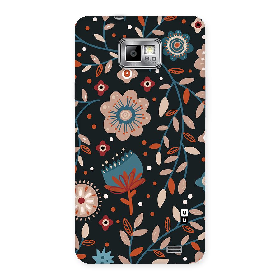 Nordic Arts Flowery Space Back Case for Galaxy S2