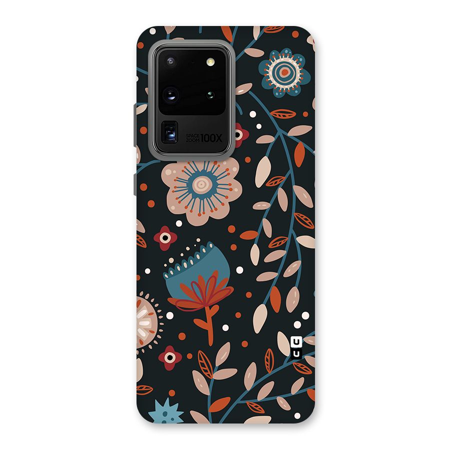 Nordic Arts Flowery Space Back Case for Galaxy S20 Ultra