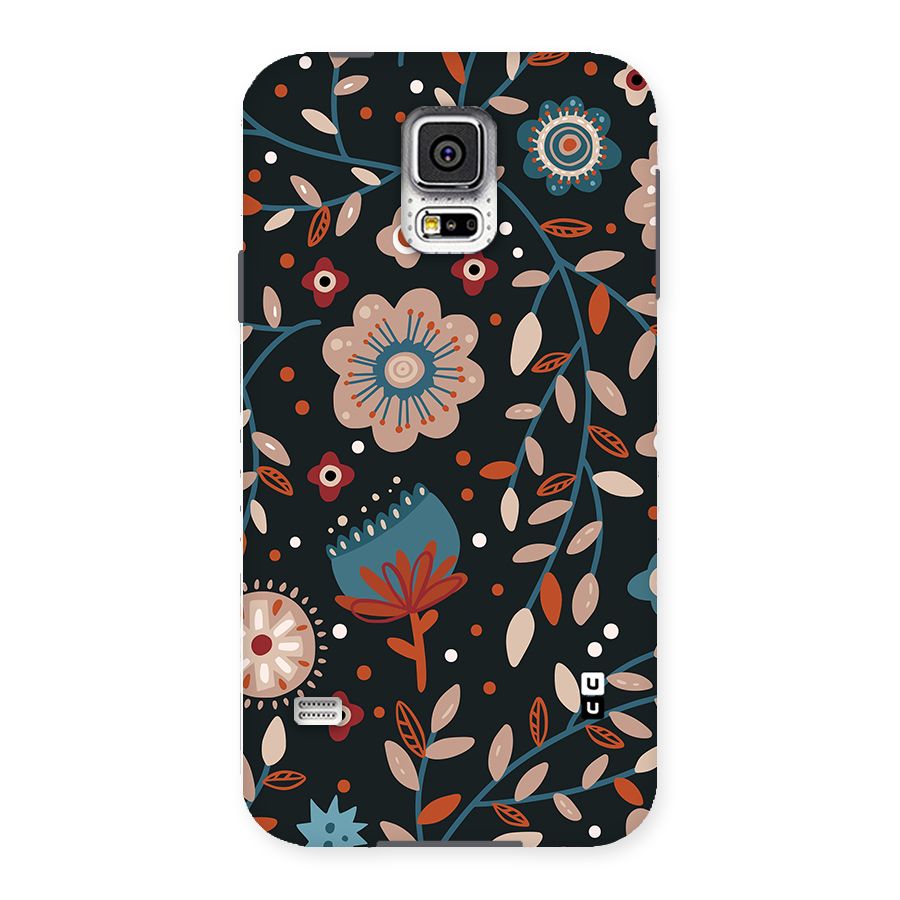Nordic Arts Flowery Space Back Case for Galaxy S5