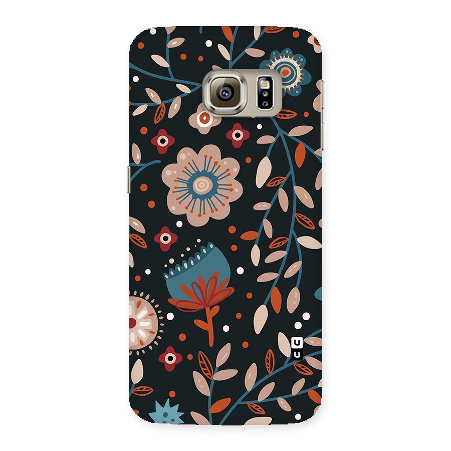 Nordic Arts Flowery Space Back Case for Galaxy S6 edge
