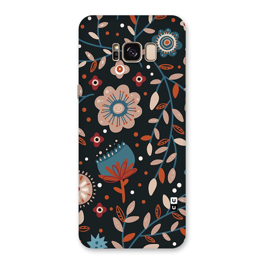 Nordic Arts Flowery Space Back Case for Galaxy S8 Plus