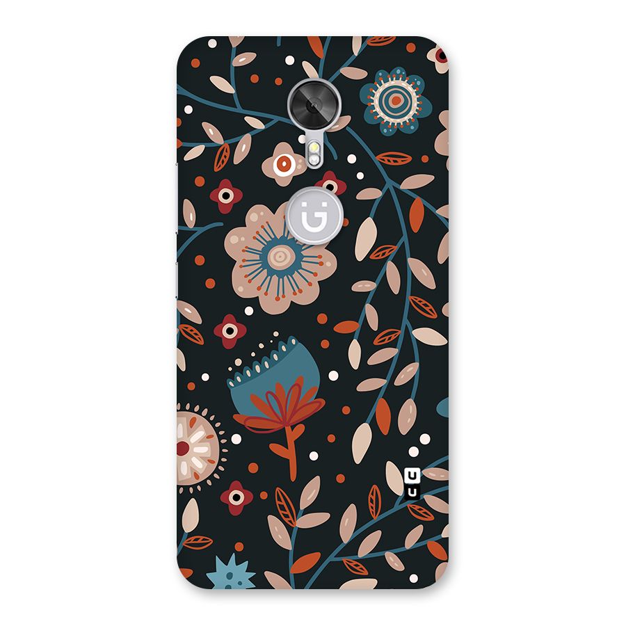 Nordic Arts Flowery Space Back Case for Gionee A1
