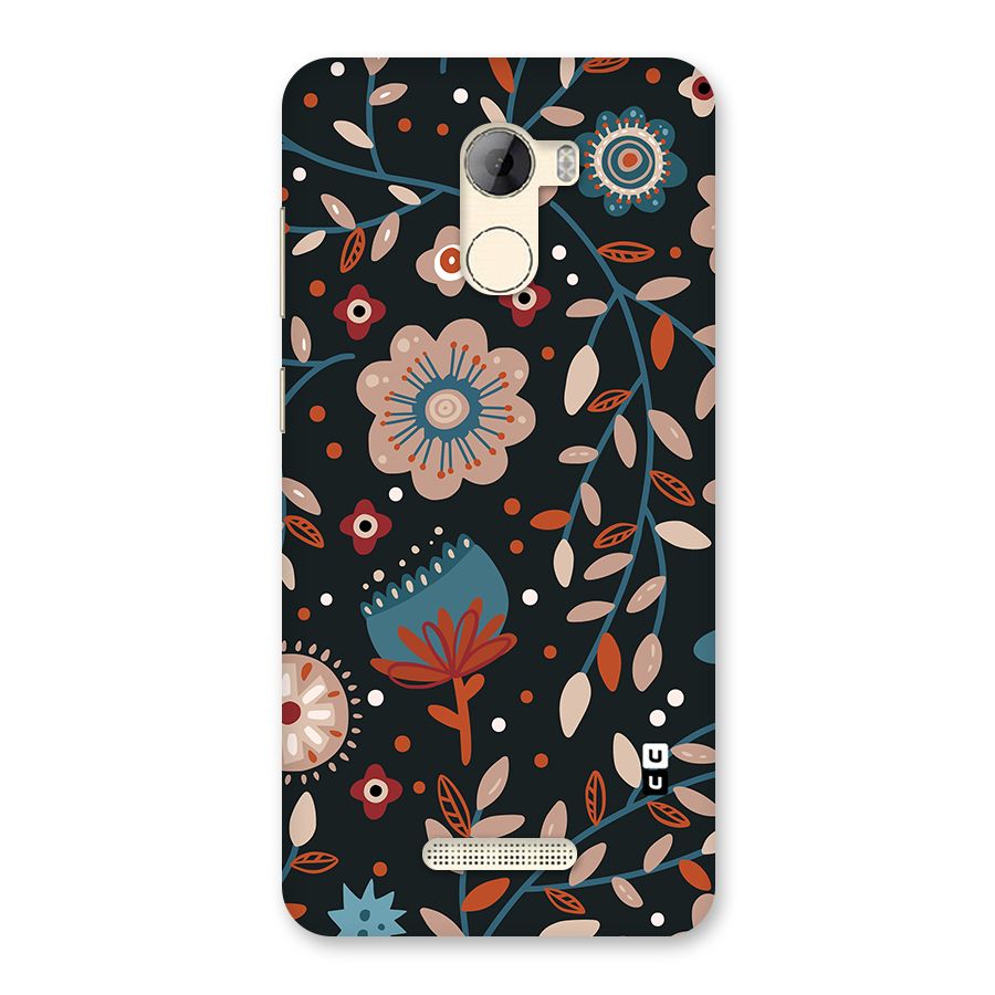 Nordic Arts Flowery Space Back Case for Gionee A1 LIte