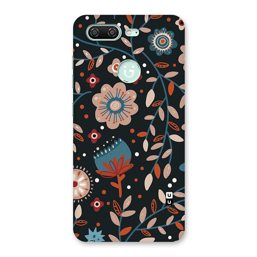 Nordic Arts Flowery Space Back Case for Gionee S10