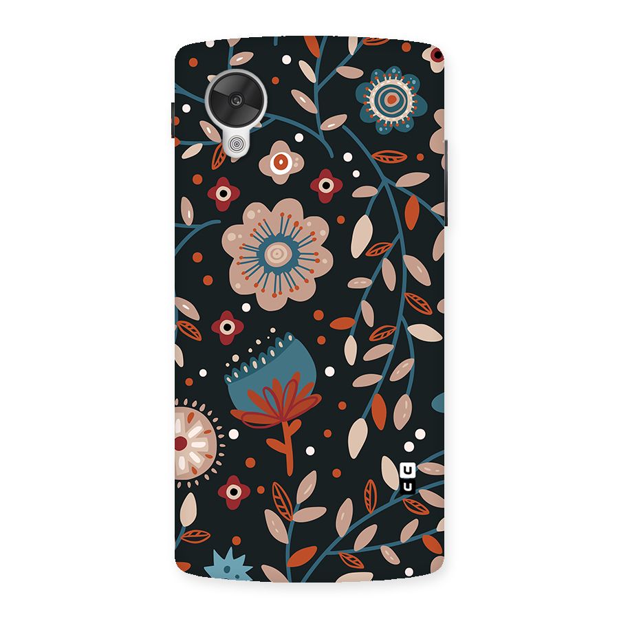 Nordic Arts Flowery Space Back Case for Google Nexus 5