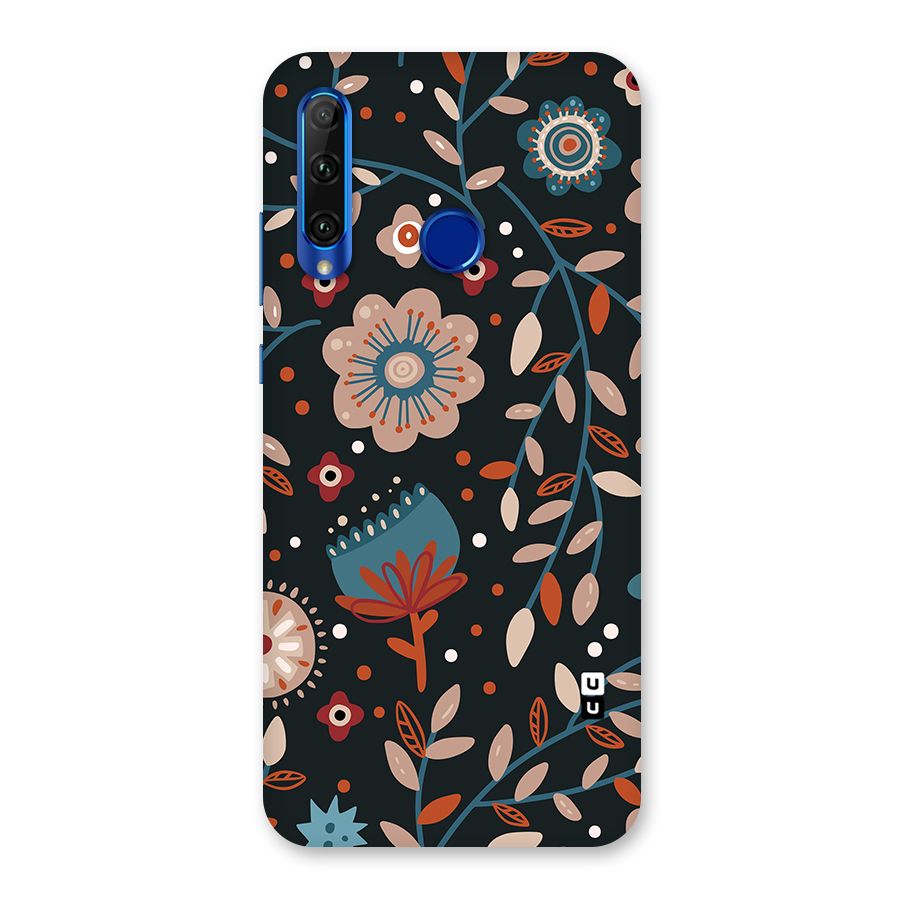 Nordic Arts Flowery Space Back Case for Honor 20i