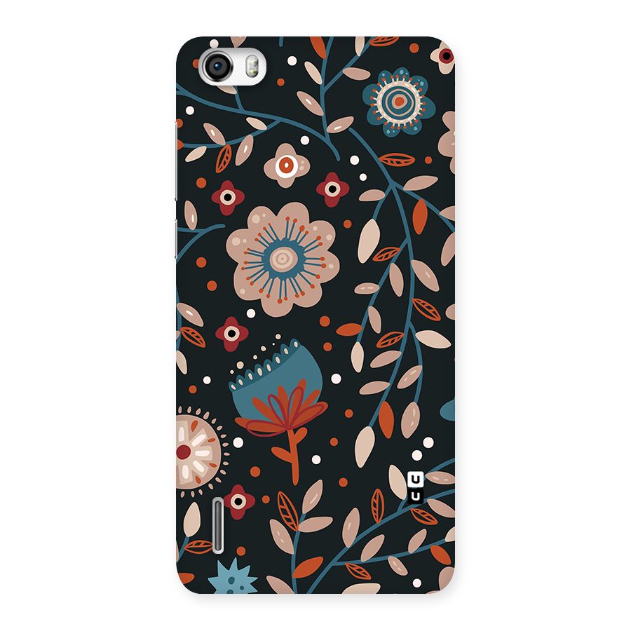 Nordic Arts Flowery Space Back Case for Honor 6