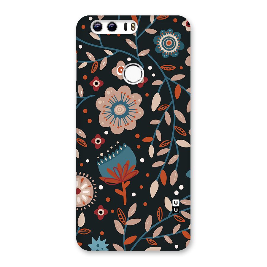 Nordic Arts Flowery Space Back Case for Honor 8