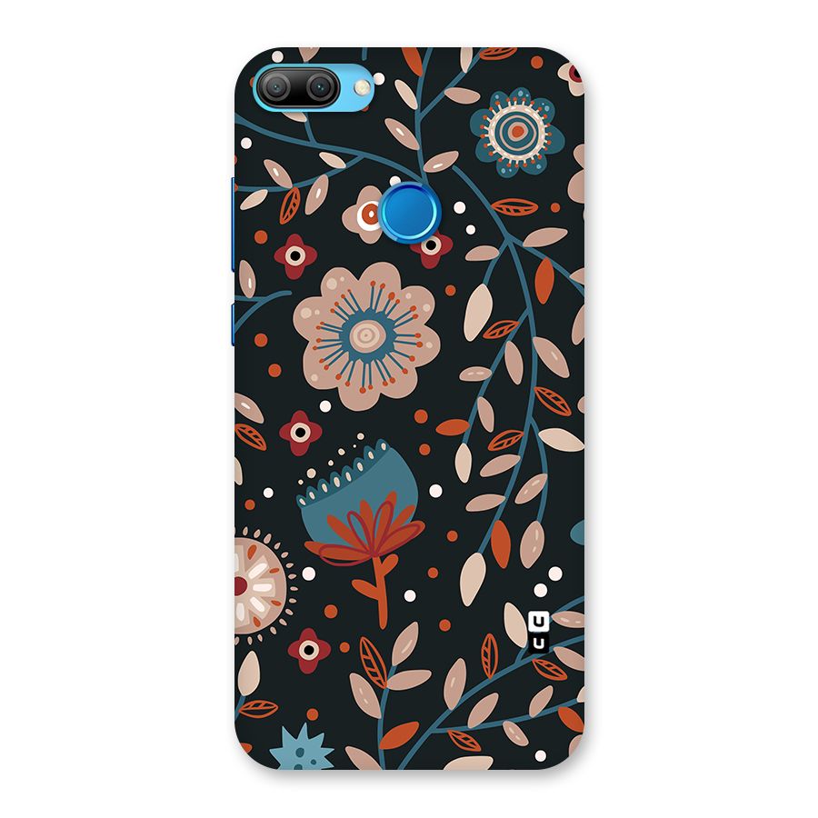 Nordic Arts Flowery Space Back Case for Honor 9N