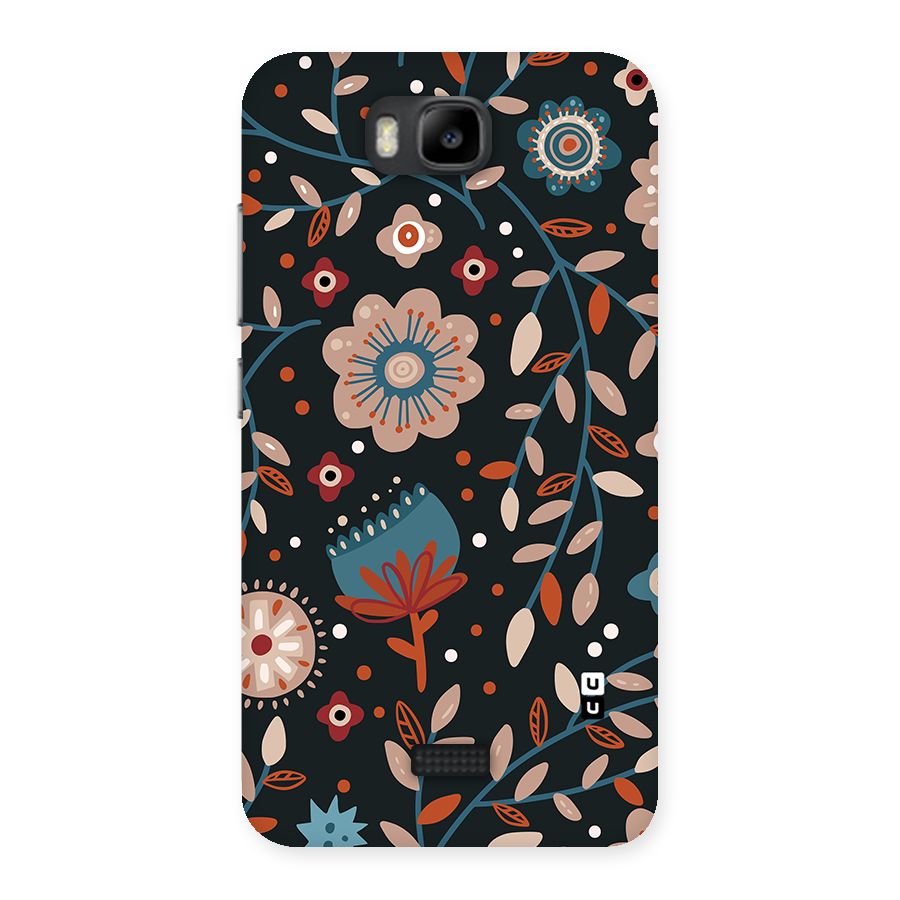 Nordic Arts Flowery Space Back Case for Honor Bee