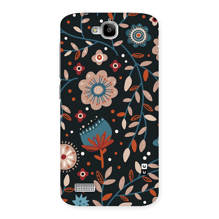 Nordic Arts Flowery Space Back Case for Honor Holly