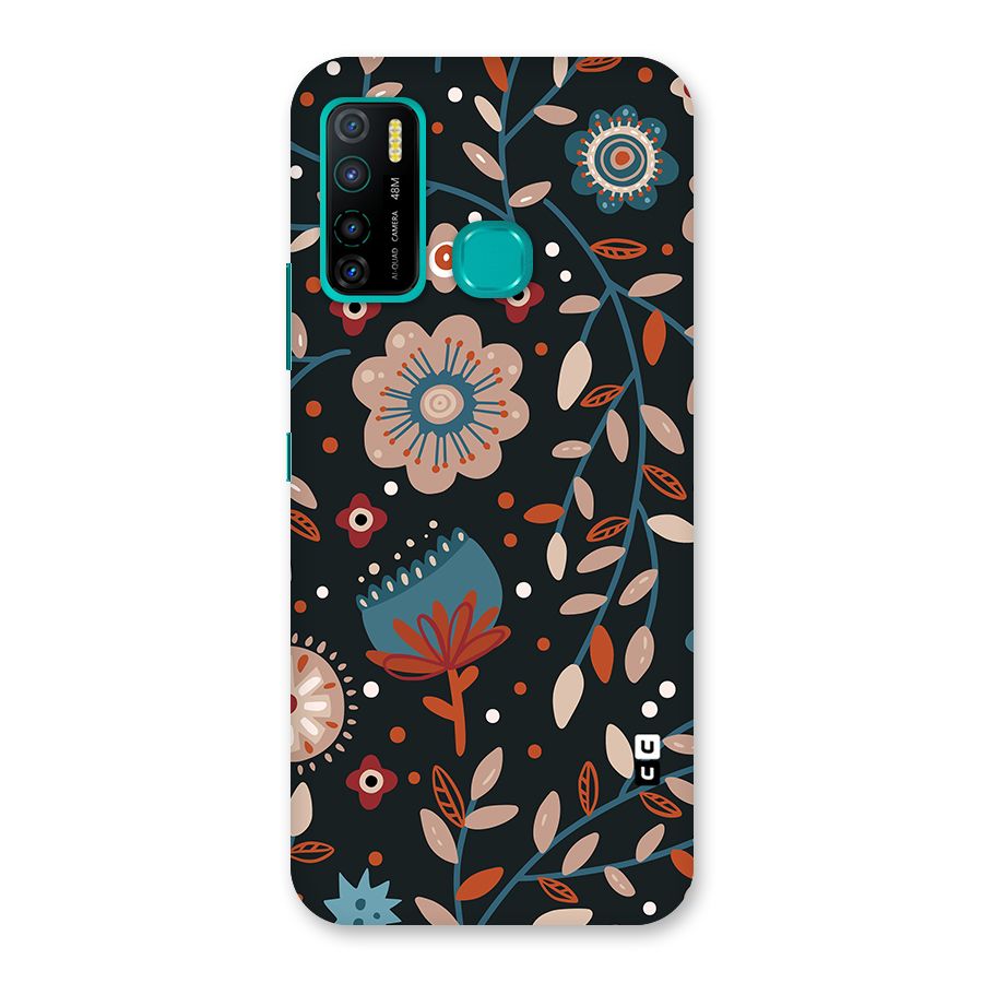 Nordic Arts Flowery Space Back Case for Infinix Hot 9 Pro