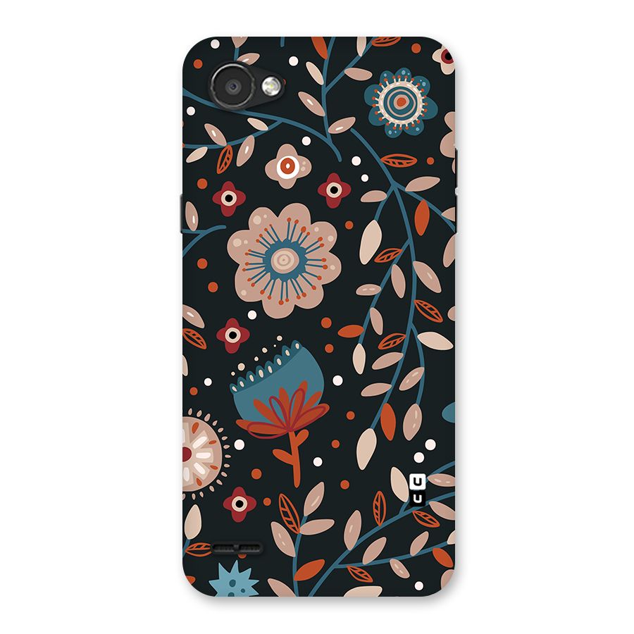 Nordic Arts Flowery Space Back Case for LG Q6