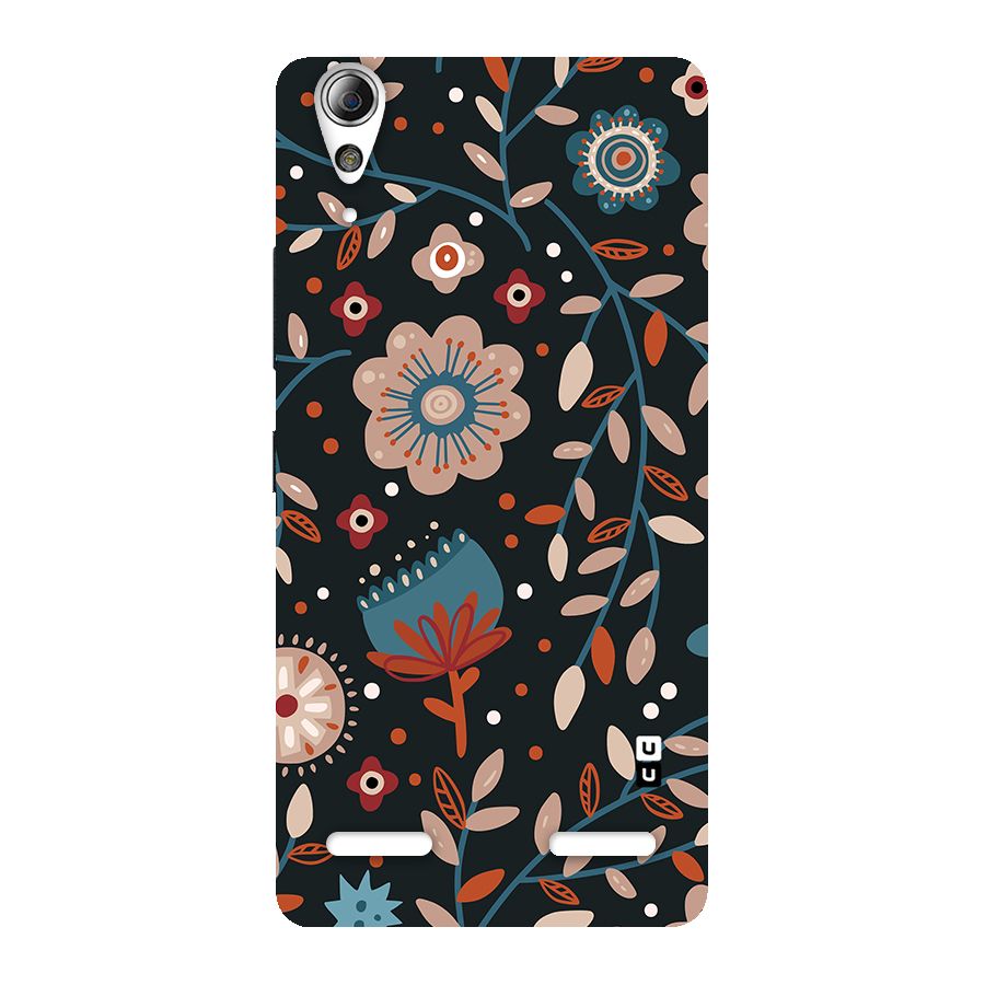Nordic Arts Flowery Space Back Case for Lenovo A6000 Plus