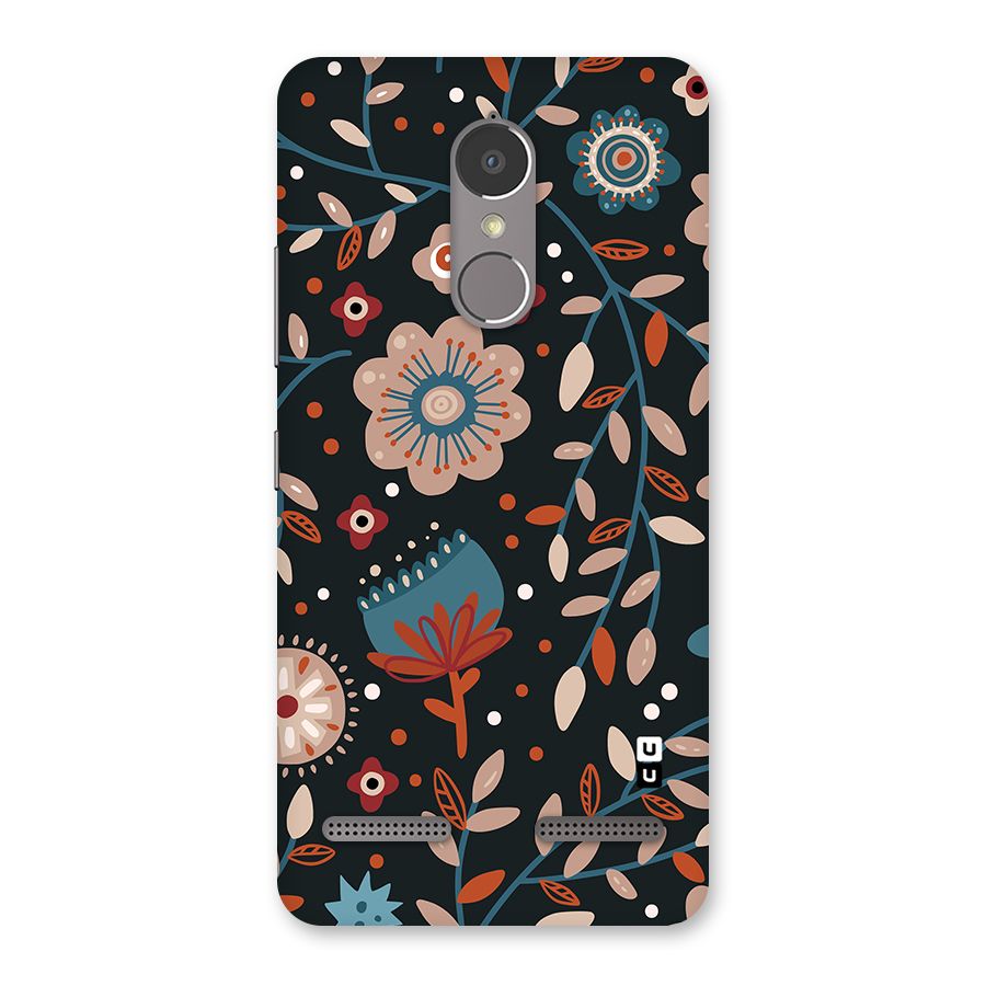 Nordic Arts Flowery Space Back Case for Lenovo K6 Power